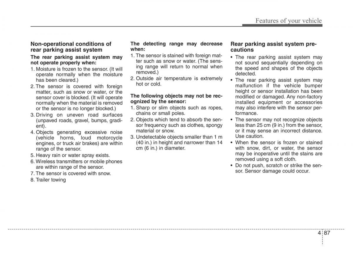 Hyundai Grandeur Azera HG V 5 owners manual / page 164