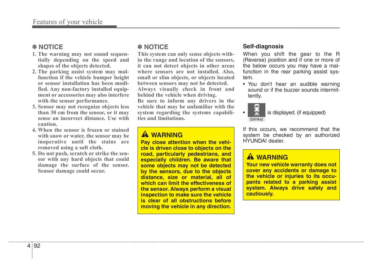 Hyundai Grandeur Azera HG V 5 owners manual / page 169