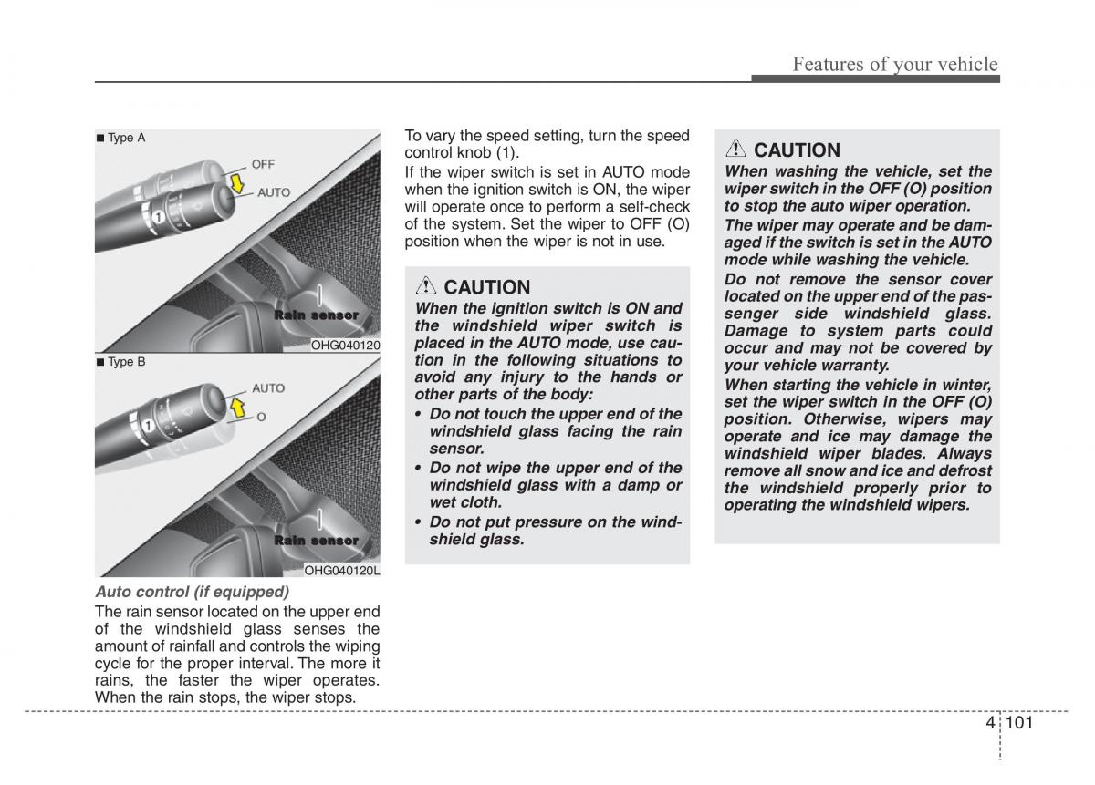 Hyundai Grandeur Azera HG V 5 owners manual / page 178