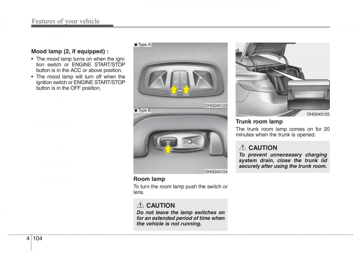 Hyundai Grandeur Azera HG V 5 owners manual / page 181