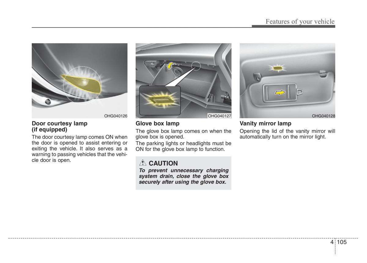 Hyundai Grandeur Azera HG V 5 owners manual / page 182