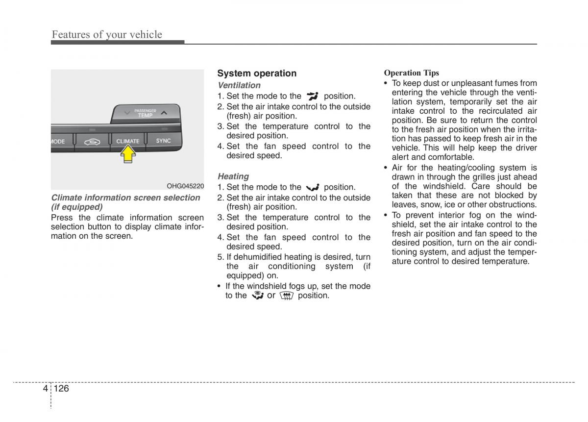 Hyundai Grandeur Azera HG V 5 owners manual / page 203