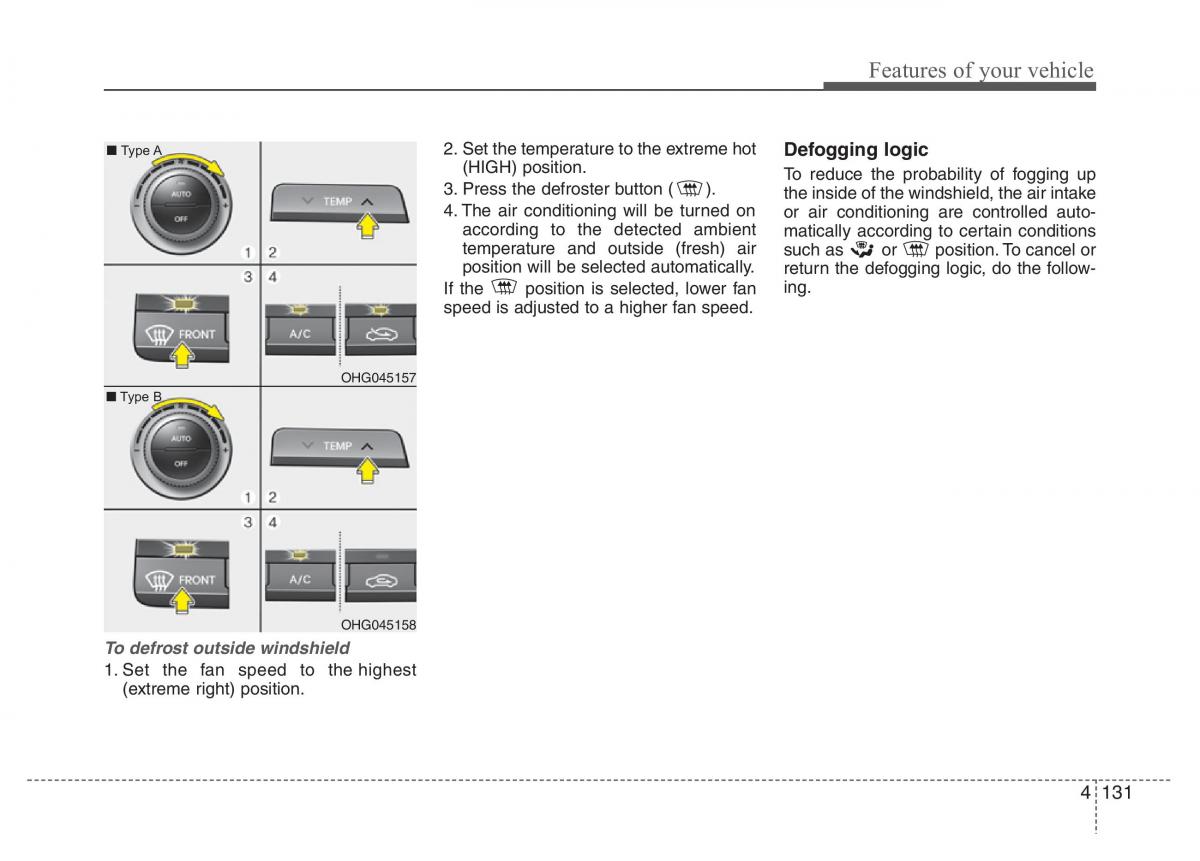 Hyundai Grandeur Azera HG V 5 owners manual / page 208