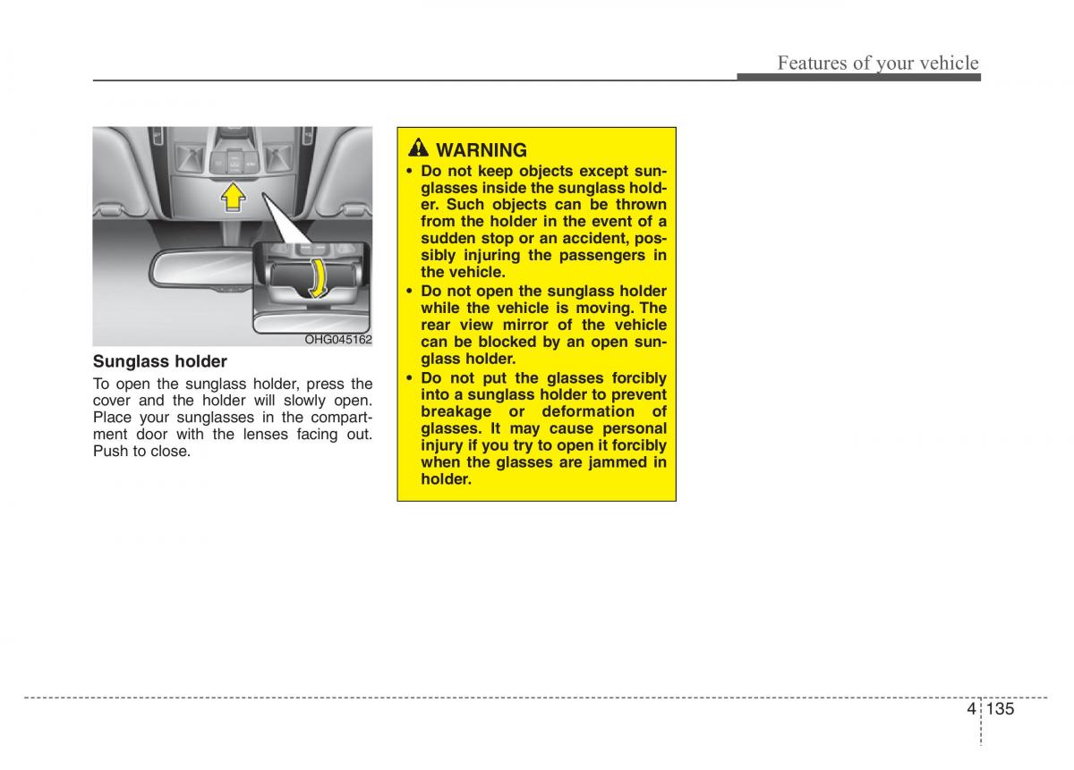 Hyundai Grandeur Azera HG V 5 owners manual / page 212