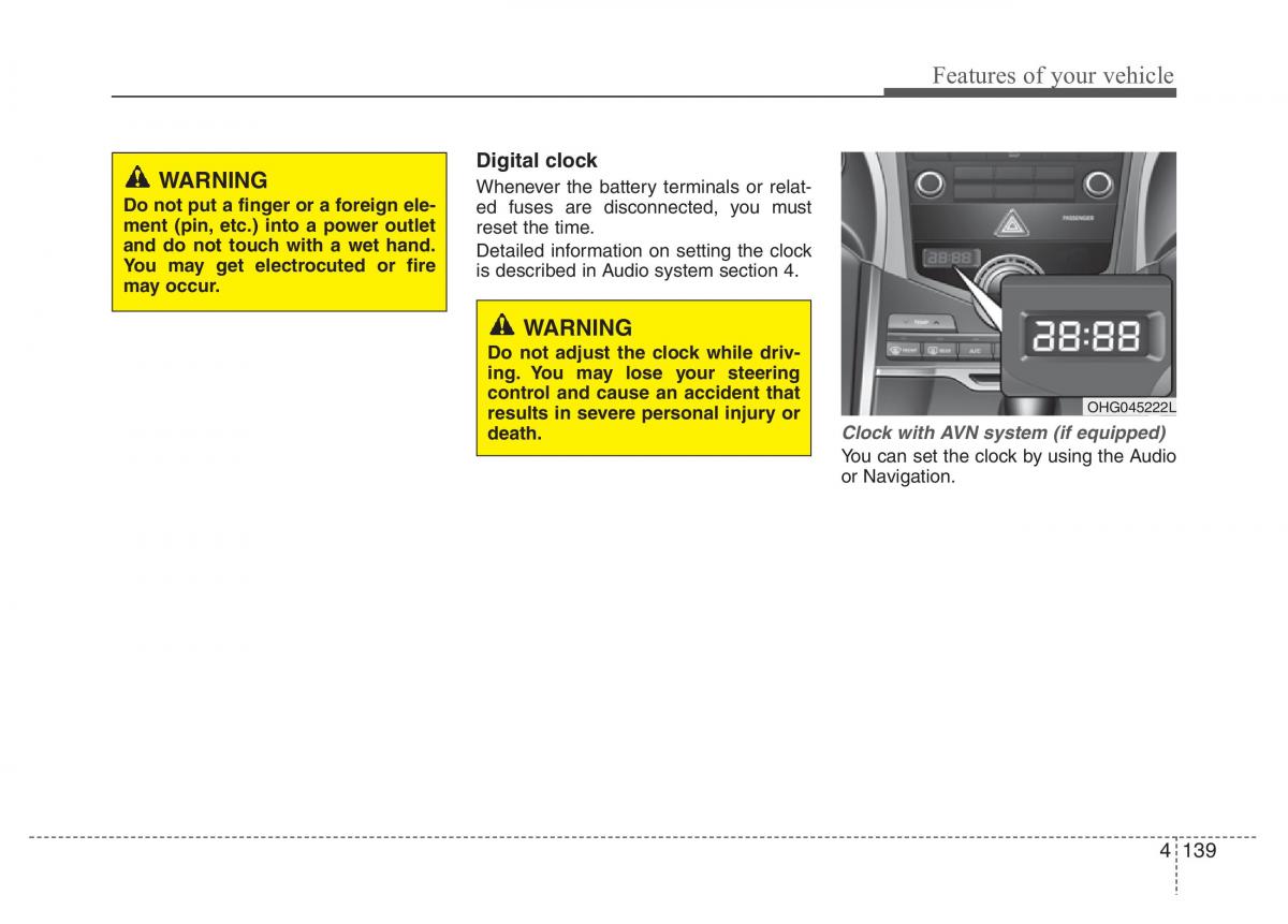 Hyundai Grandeur Azera HG V 5 owners manual / page 216