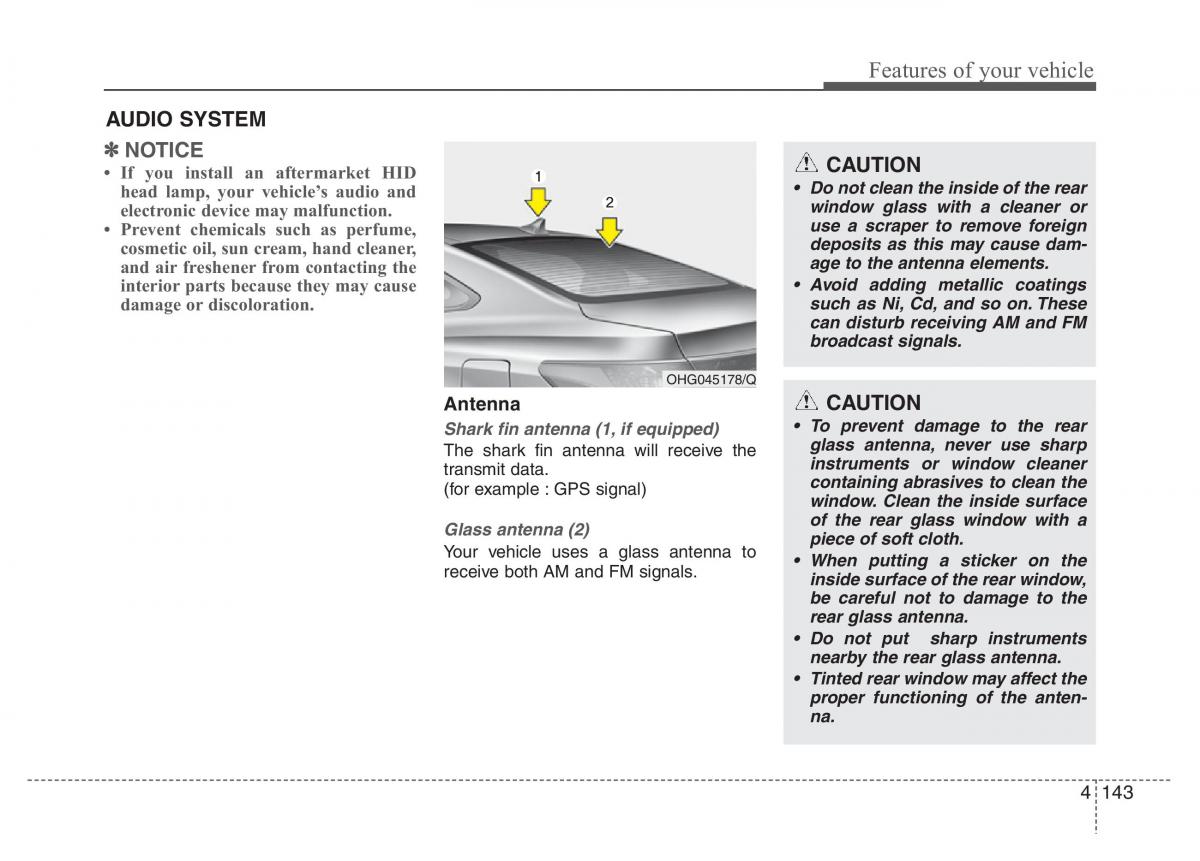 Hyundai Grandeur Azera HG V 5 owners manual / page 220