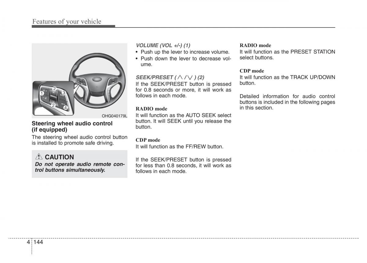 Hyundai Grandeur Azera HG V 5 owners manual / page 221