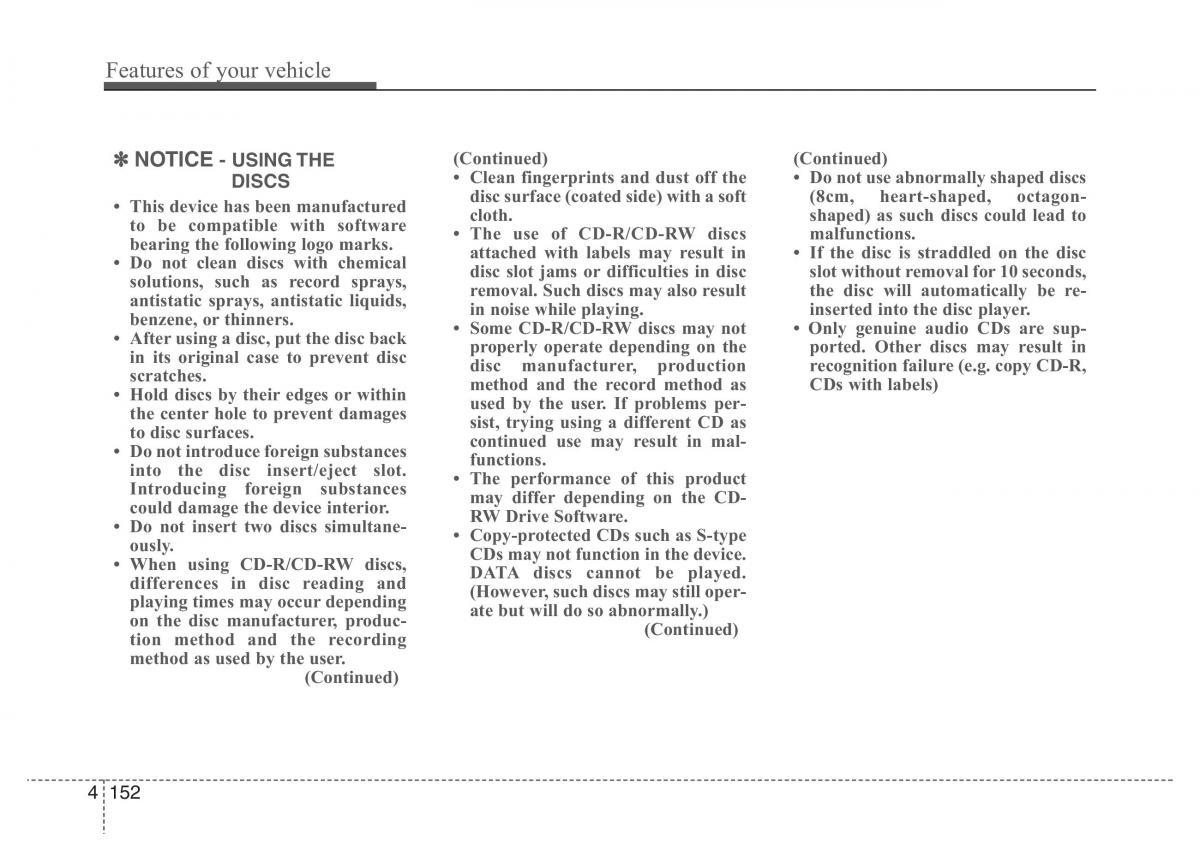 Hyundai Grandeur Azera HG V 5 owners manual / page 229