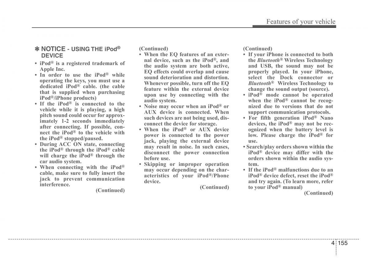 Hyundai Grandeur Azera HG V 5 owners manual / page 232