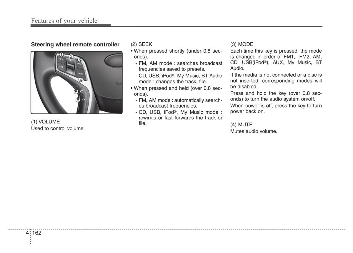 Hyundai Grandeur Azera HG V 5 owners manual / page 239