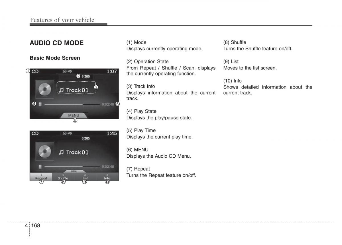 Hyundai Grandeur Azera HG V 5 owners manual / page 245