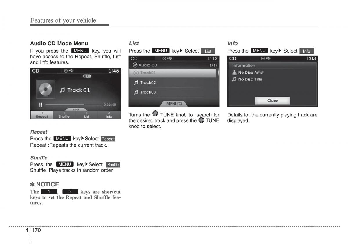 Hyundai Grandeur Azera HG V 5 owners manual / page 247