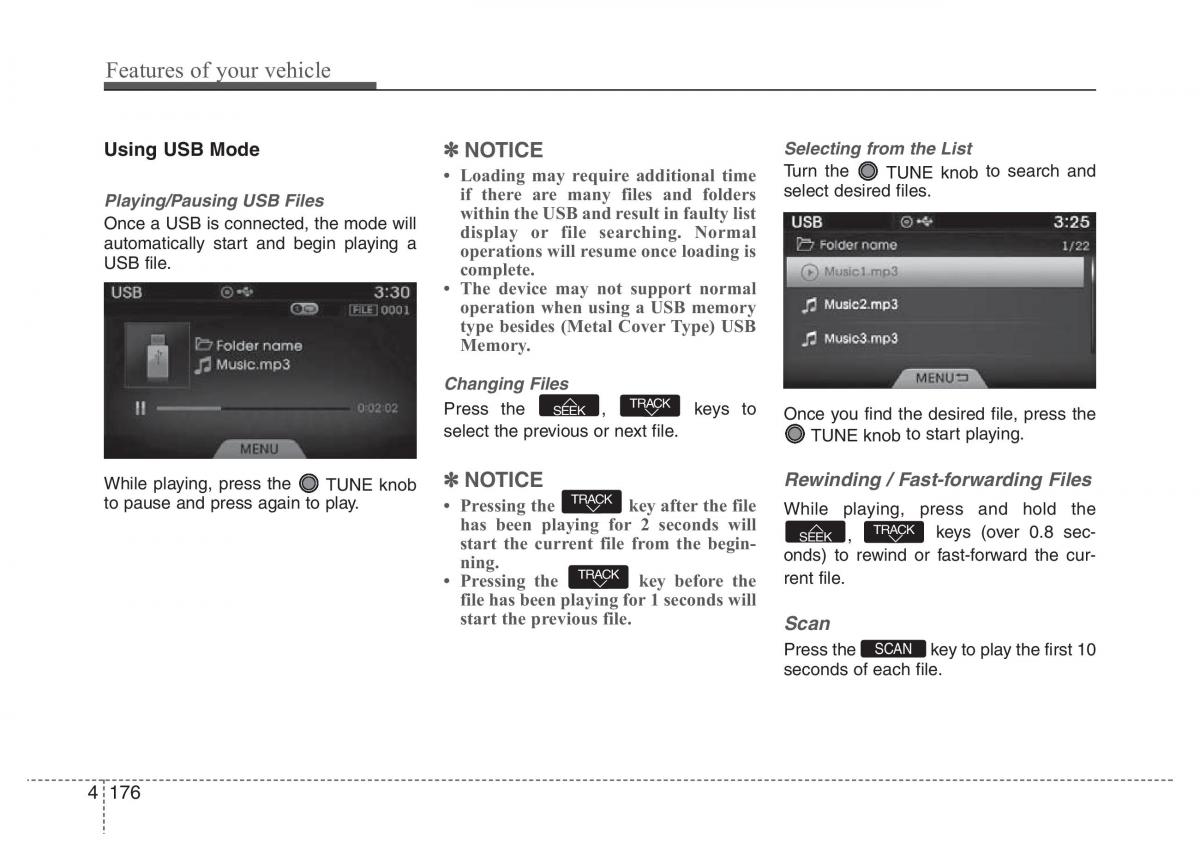 Hyundai Grandeur Azera HG V 5 owners manual / page 253