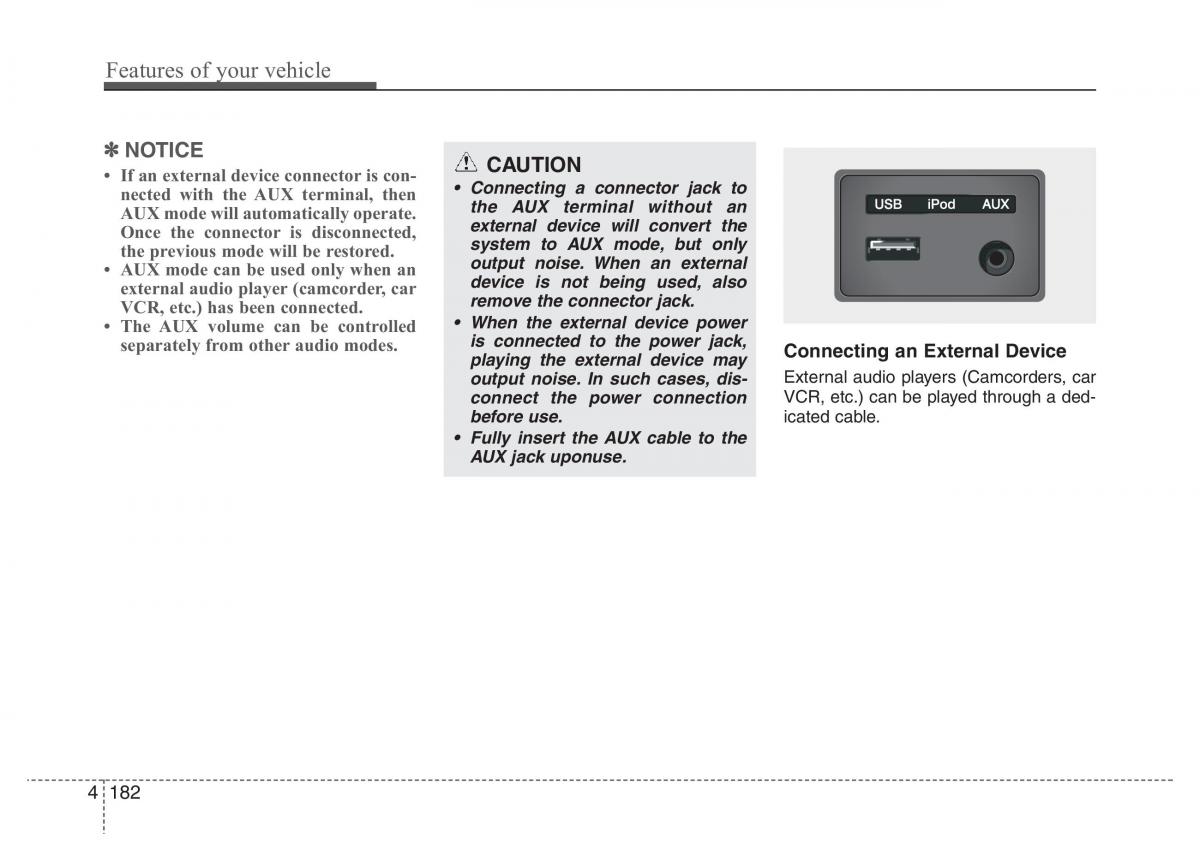 Hyundai Grandeur Azera HG V 5 owners manual / page 259