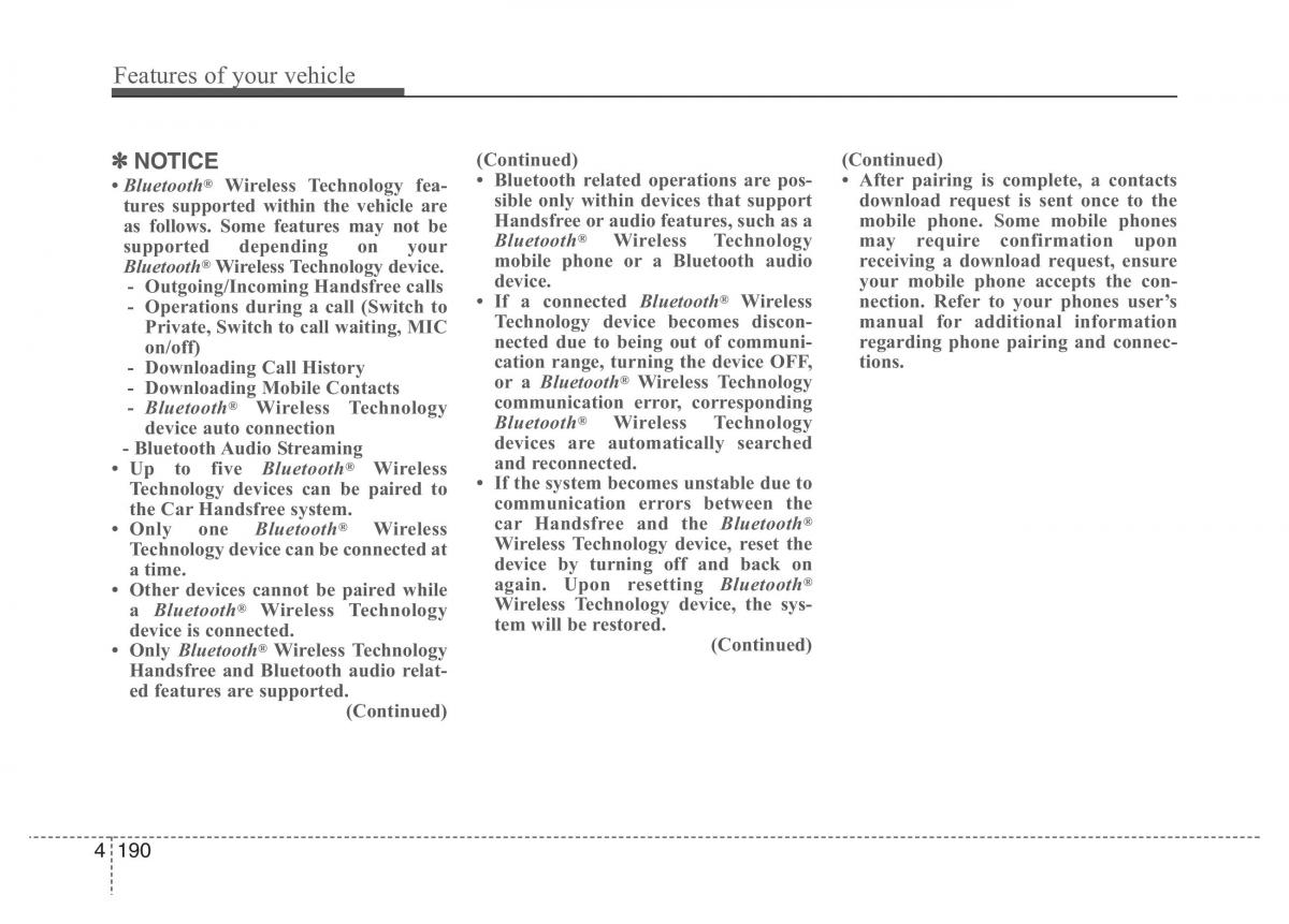 Hyundai Grandeur Azera HG V 5 owners manual / page 267