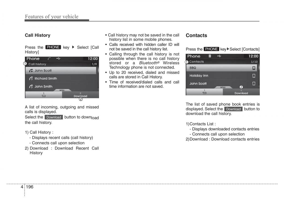 Hyundai Grandeur Azera HG V 5 owners manual / page 273