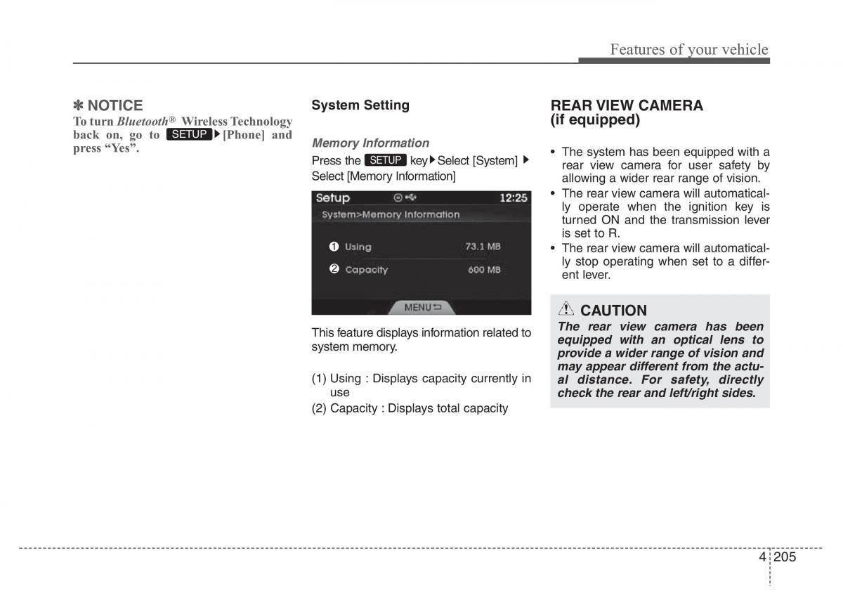 Hyundai Grandeur Azera HG V 5 owners manual / page 282