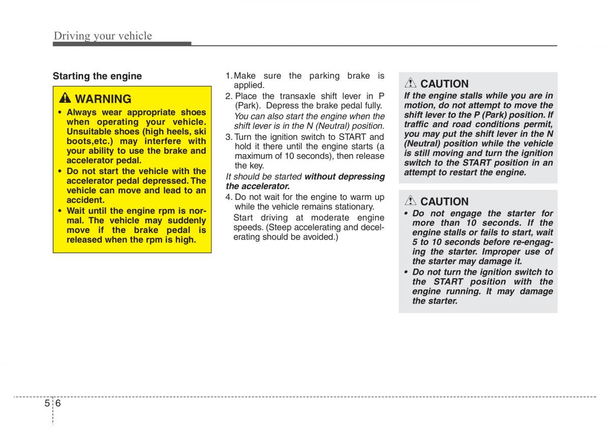 Hyundai Grandeur Azera HG V 5 owners manual / page 289