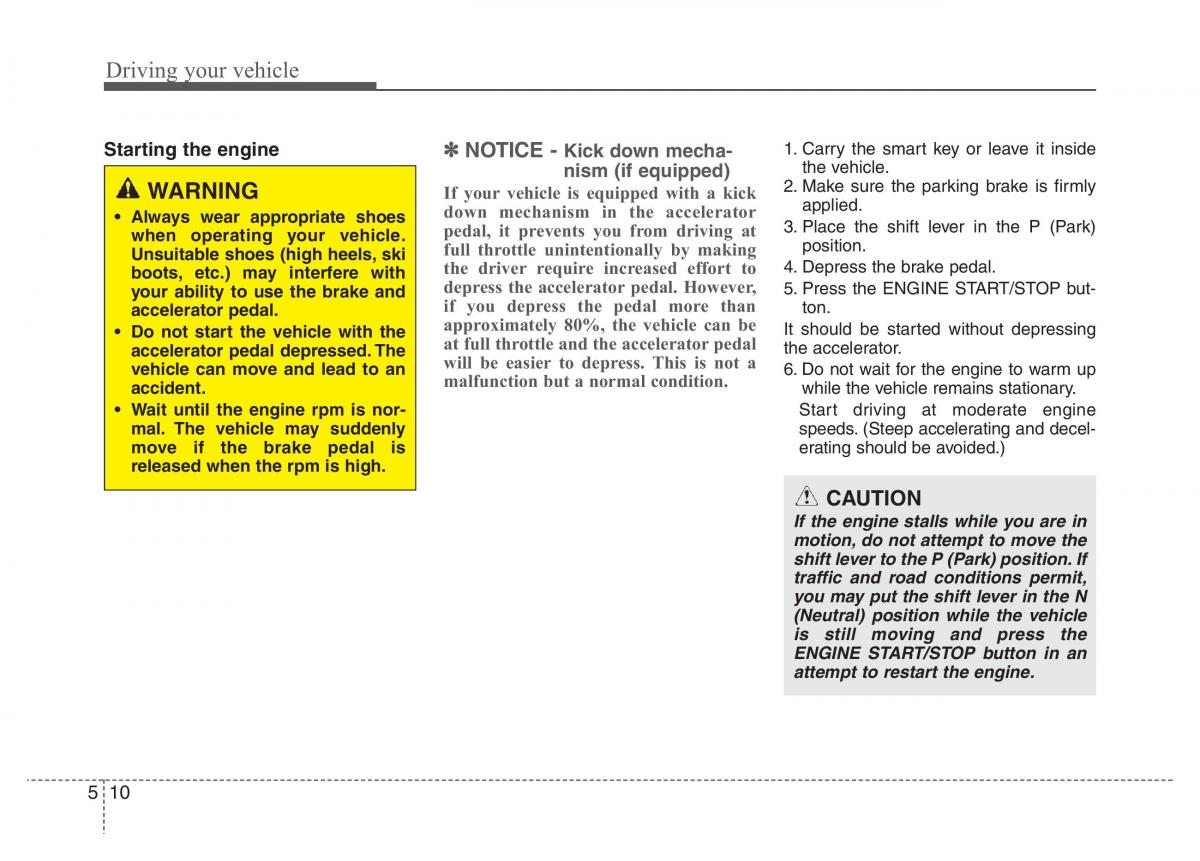 Hyundai Grandeur Azera HG V 5 owners manual / page 293