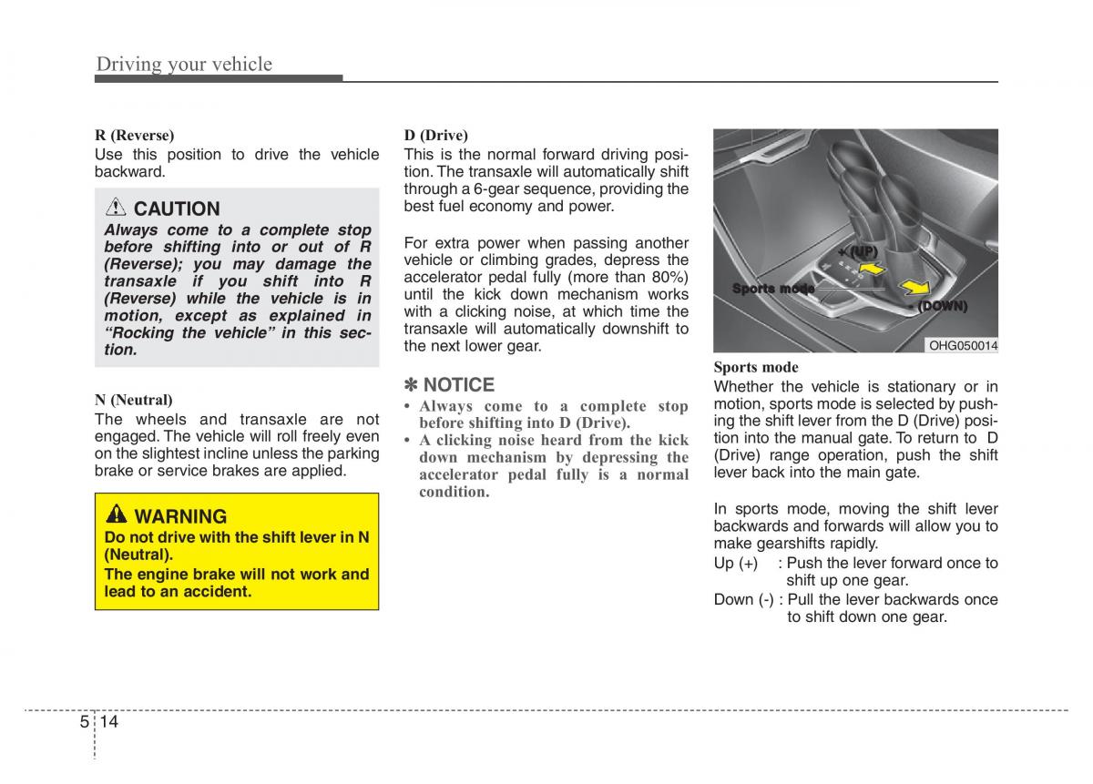 Hyundai Grandeur Azera HG V 5 owners manual / page 297