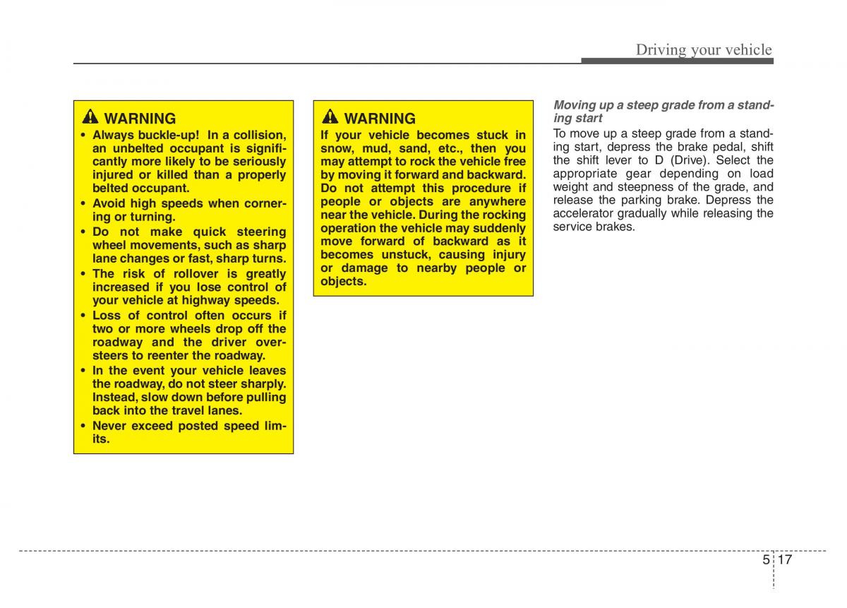 Hyundai Grandeur Azera HG V 5 owners manual / page 300