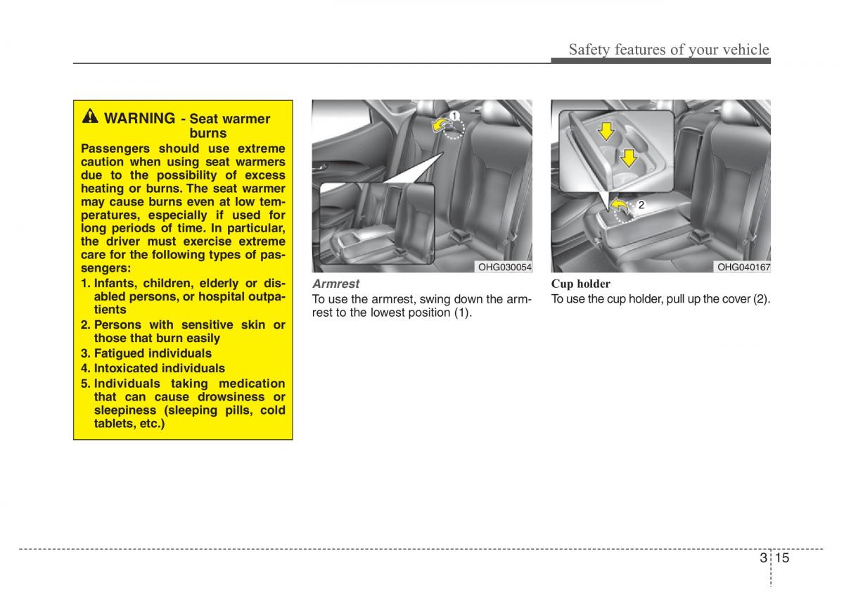 Hyundai Grandeur Azera HG V 5 owners manual / page 31