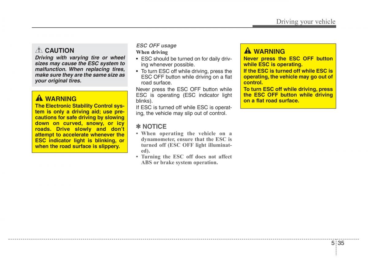 Hyundai Grandeur Azera HG V 5 owners manual / page 318