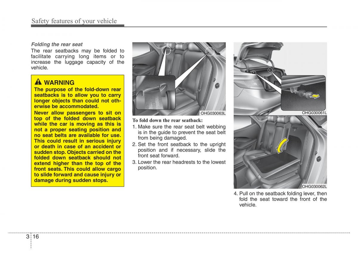 Hyundai Grandeur Azera HG V 5 owners manual / page 32