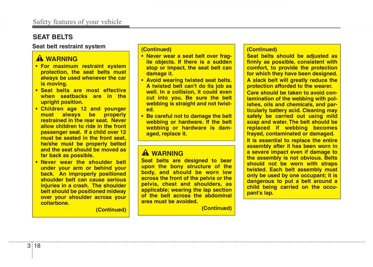 Hyundai Grandeur Azera HG V 5 owners manual / page 34