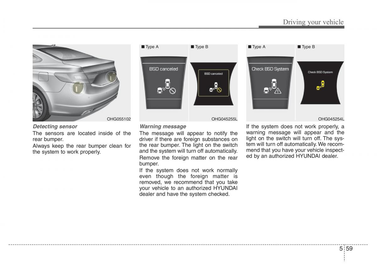 Hyundai Grandeur Azera HG V 5 owners manual / page 342