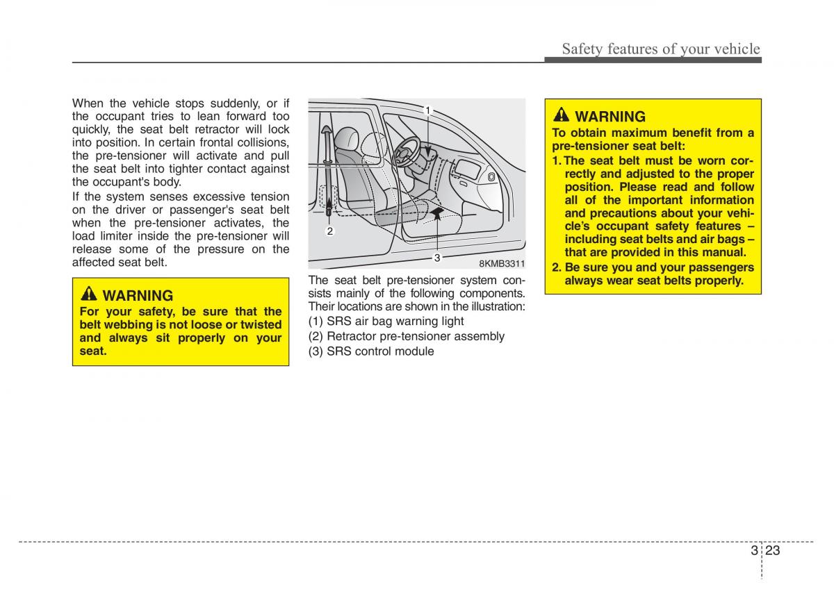 Hyundai Grandeur Azera HG V 5 owners manual / page 39