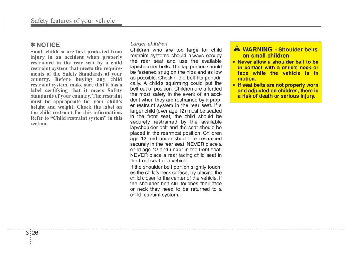 Hyundai Grandeur Azera HG V 5 owners manual / page 42