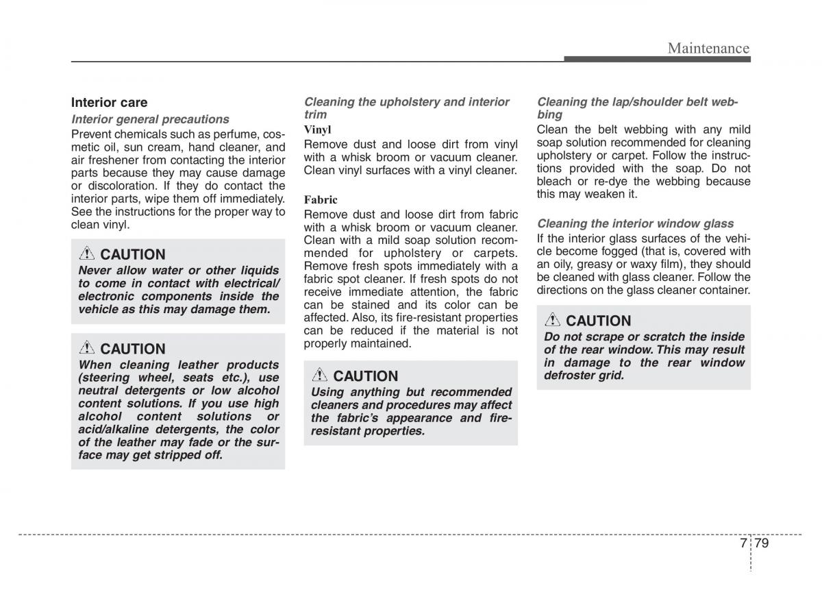 Hyundai Grandeur Azera HG V 5 owners manual / page 461