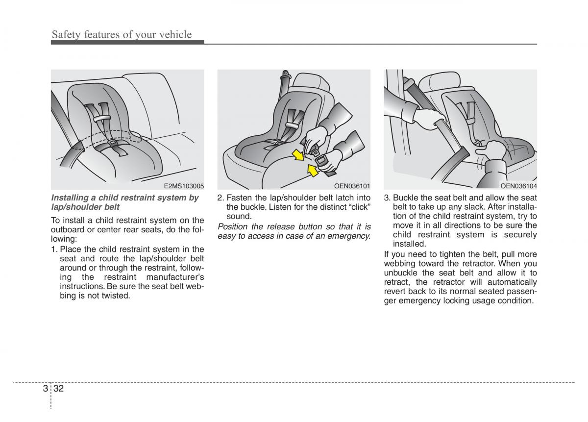 Hyundai Grandeur Azera HG V 5 owners manual / page 48