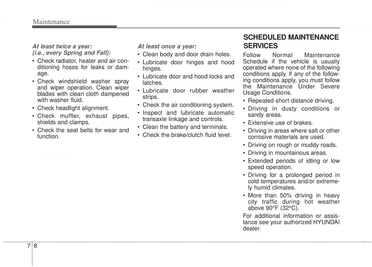 Hyundai Elantra V 5 i35 Avante MD owners manual / page 557