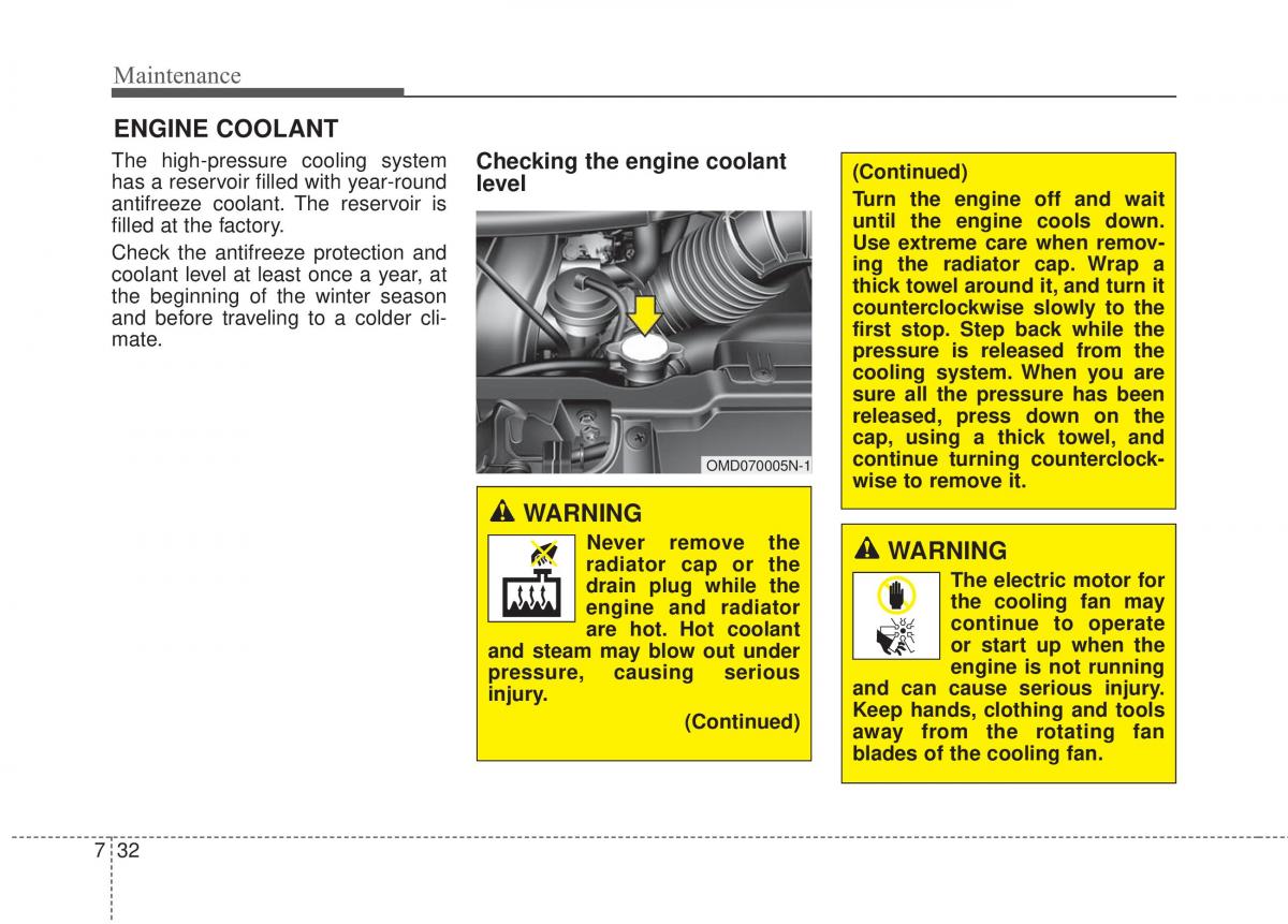 Hyundai Elantra V 5 i35 Avante MD owners manual / page 581