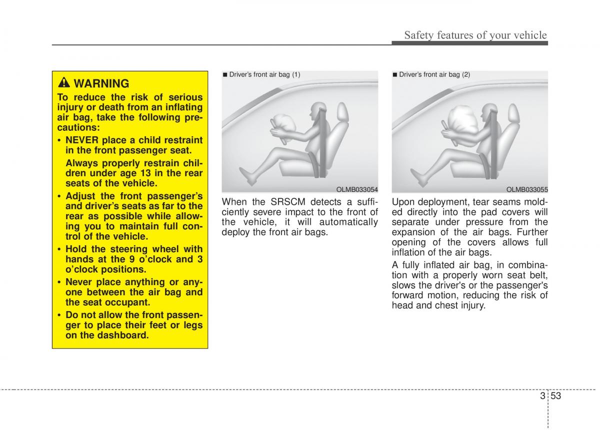 Hyundai Elantra V 5 i35 Avante MD owners manual / page 72