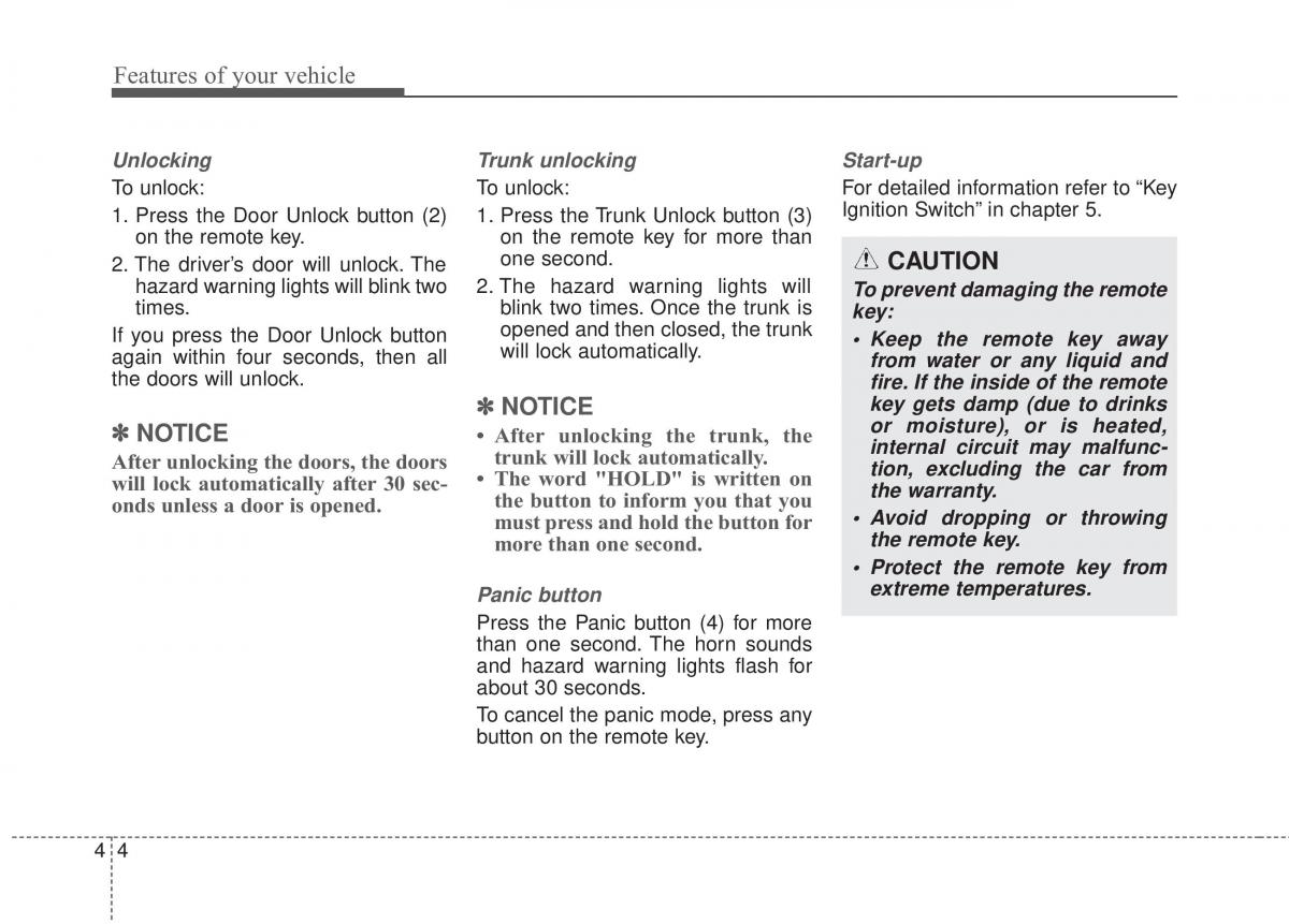 Hyundai Elantra V 5 i35 Avante MD owners manual / page 90