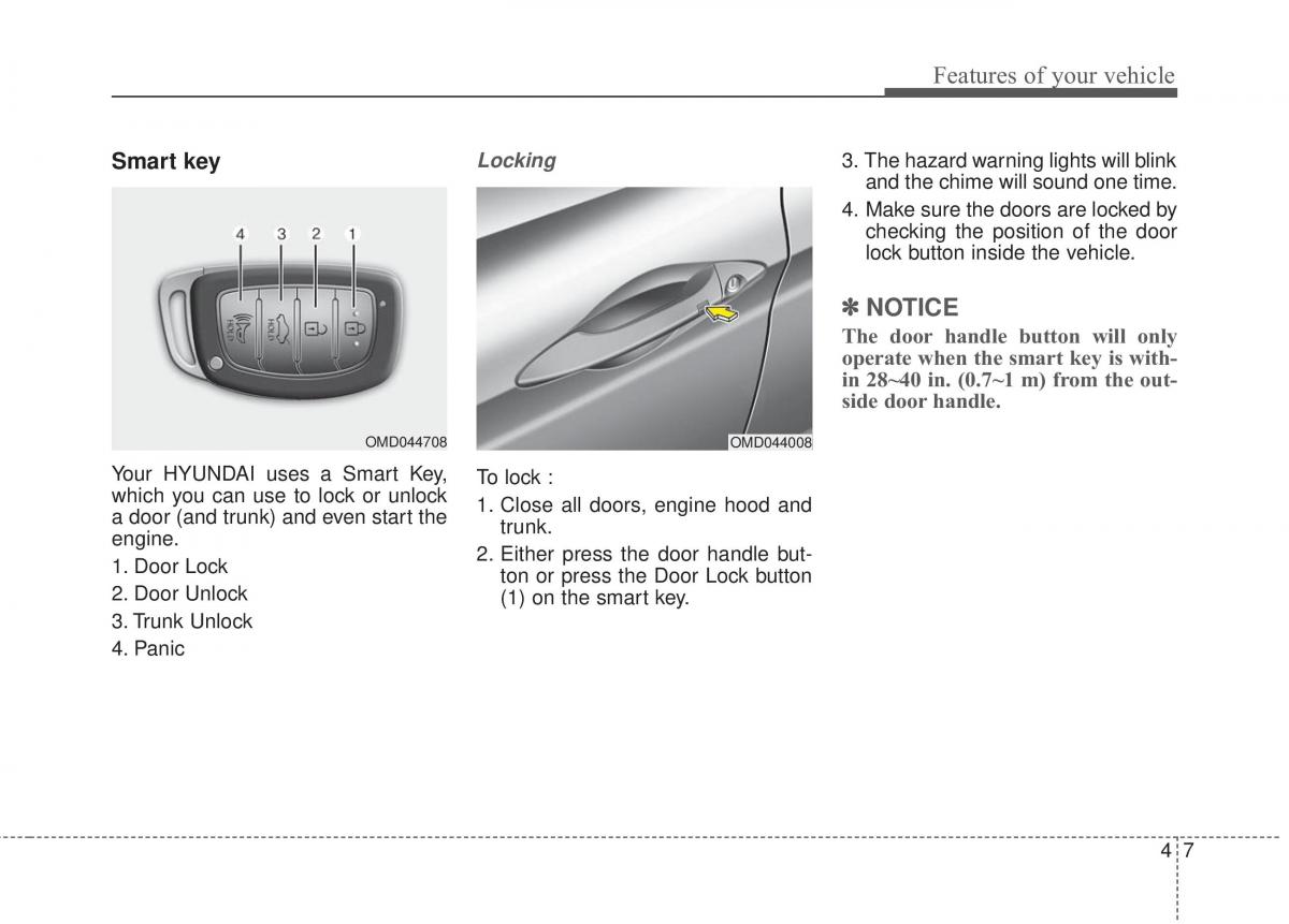 Hyundai Elantra V 5 i35 Avante MD owners manual / page 93