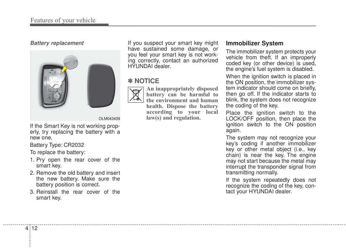 Hyundai Elantra V 5 i35 Avante MD owners manual / page 98