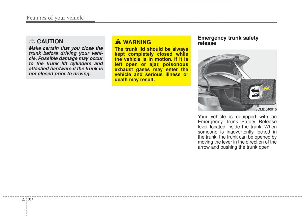 Hyundai Elantra V 5 i35 Avante MD owners manual / page 108