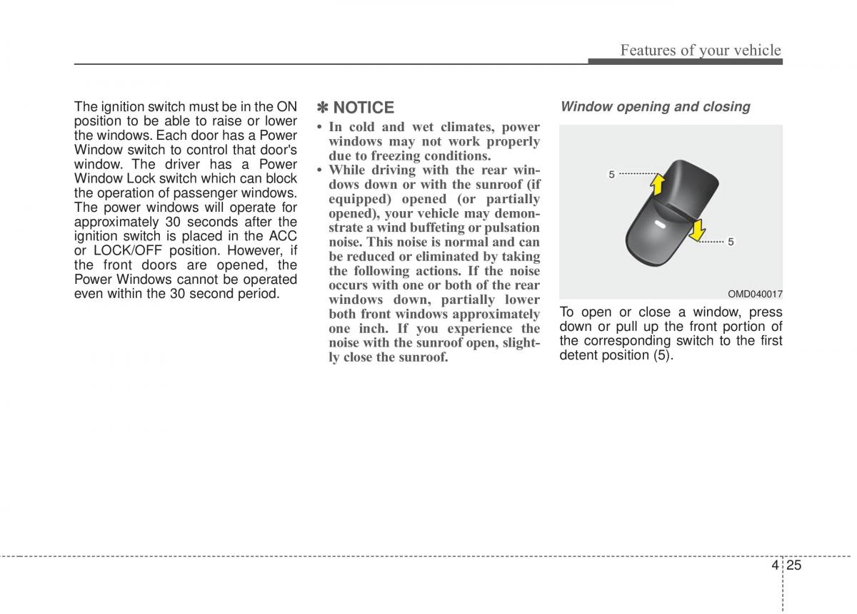 Hyundai Elantra V 5 i35 Avante MD owners manual / page 111