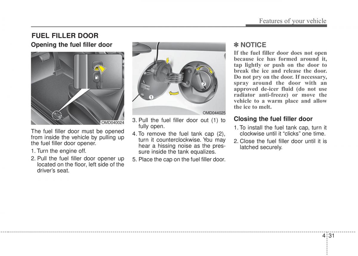 Hyundai Elantra V 5 i35 Avante MD owners manual / page 117