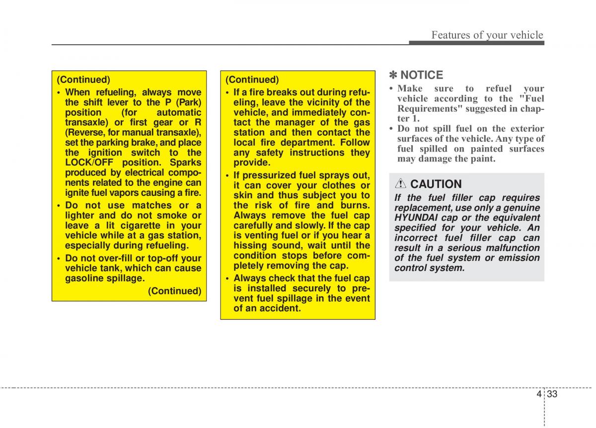 Hyundai Elantra V 5 i35 Avante MD owners manual / page 119