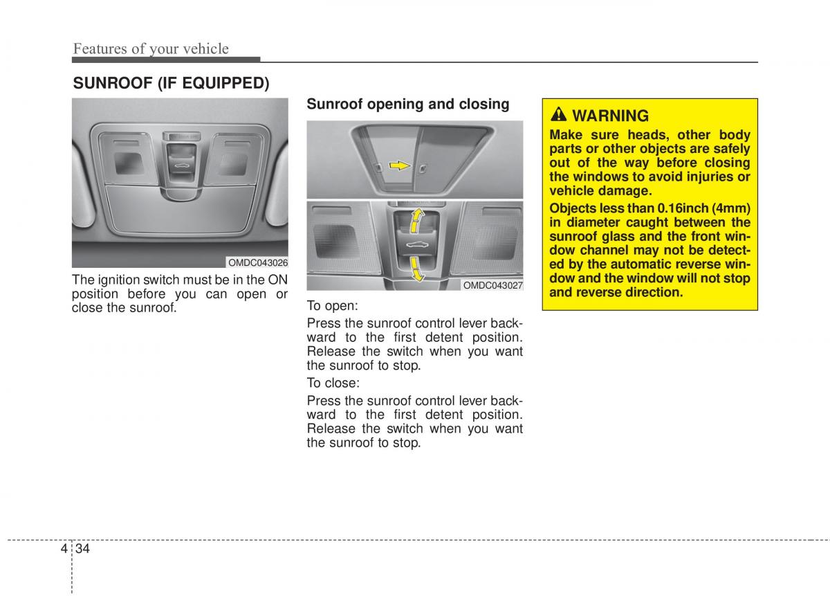 Hyundai Elantra V 5 i35 Avante MD owners manual / page 120