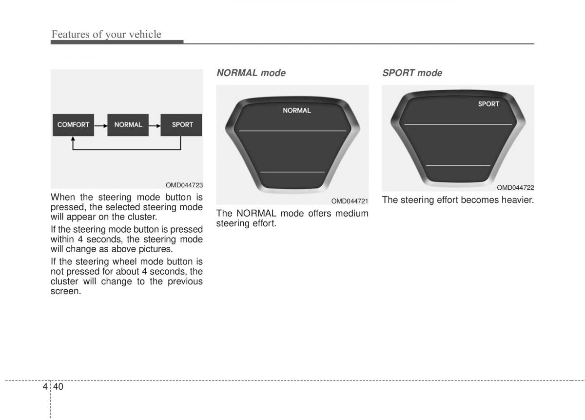 Hyundai Elantra V 5 i35 Avante MD owners manual / page 126