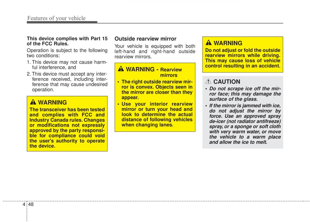 Hyundai Elantra V 5 i35 Avante MD owners manual / page 134