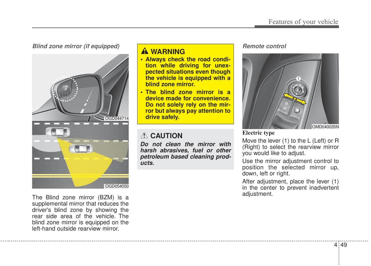 Hyundai Elantra V 5 i35 Avante MD owners manual / page 135