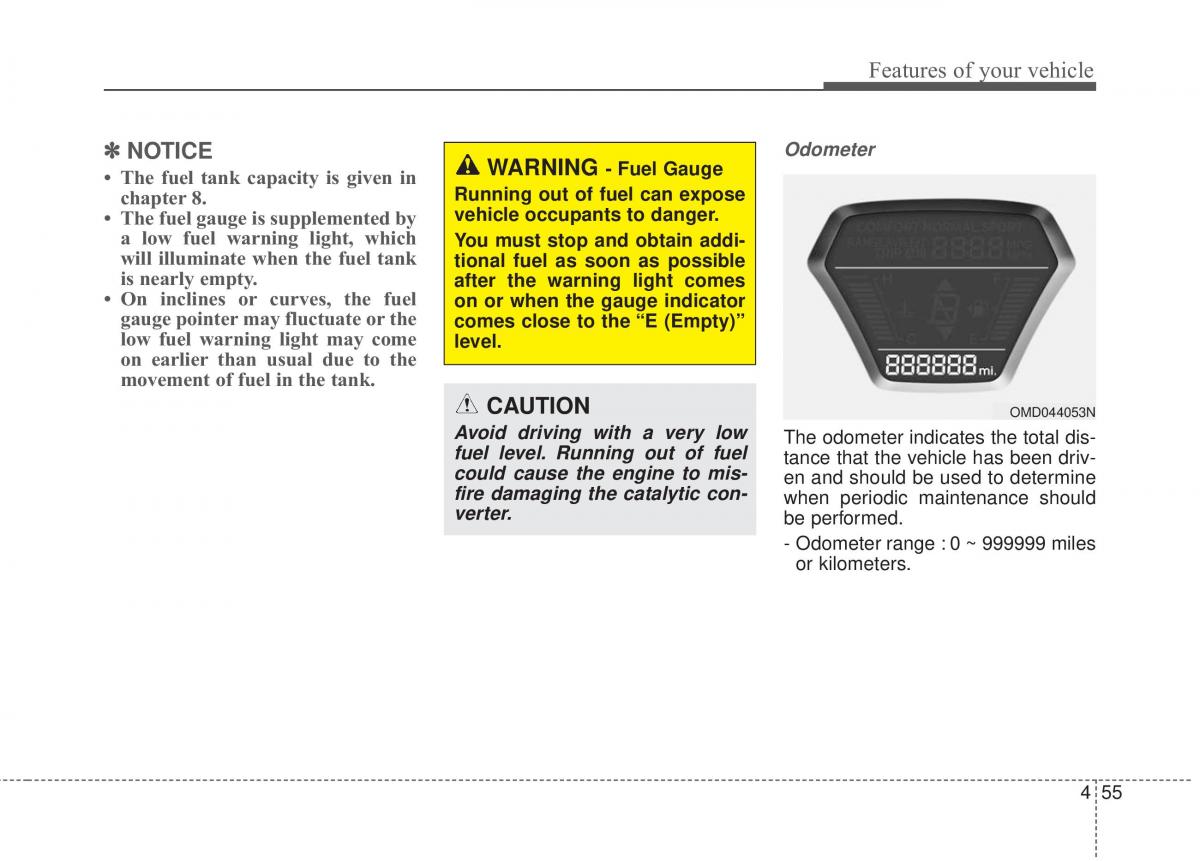 Hyundai Elantra V 5 i35 Avante MD owners manual / page 141