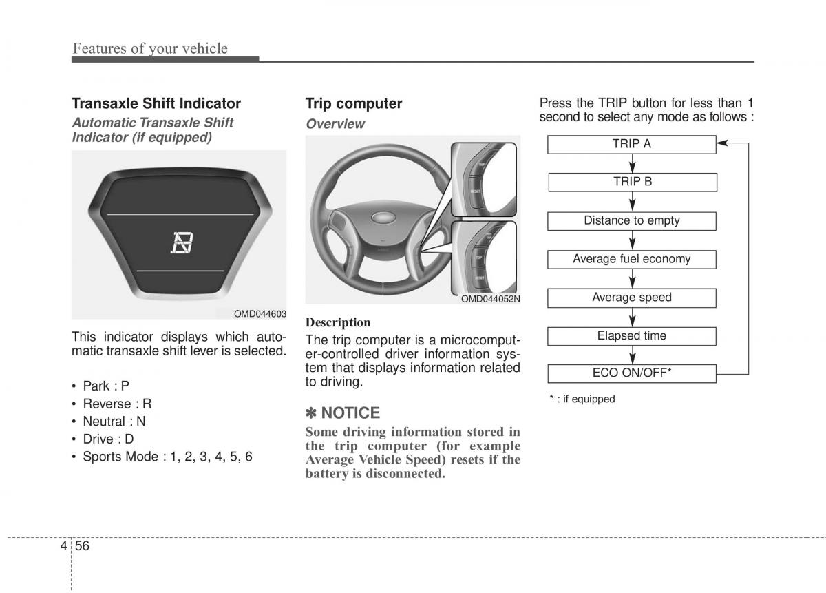 Hyundai Elantra V 5 i35 Avante MD owners manual / page 142